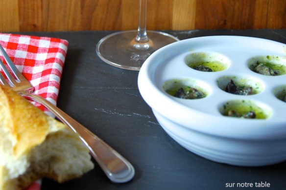 escargots à la bourguignonne