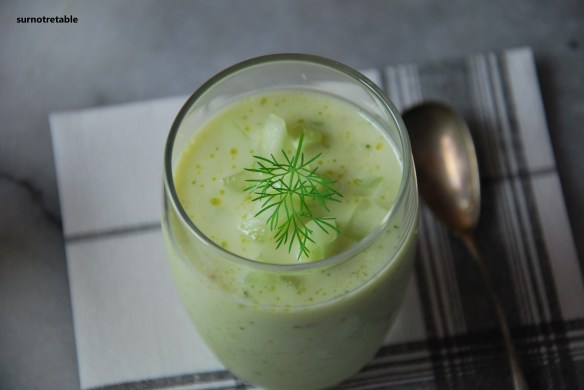 cucumber and dill soup